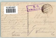 65240 Lancon - Feldpost WK I Soldaten