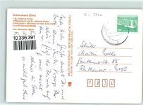 39218 O3300 Schönebeck Elbe - St. Johannis Kirche Pfännerturm Kulturhaus Brunnen