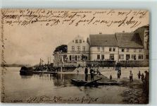 39218 O3300 Schönebeck Elbe - Ort lt. Stempel Gasthaus zum goldenen Anker
