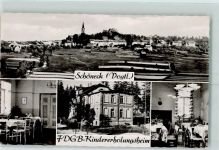 08261 O9655 Schöneck , Vogtl - FDGB Kindererholungsheim