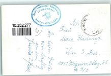 Gowilalmhütte Foto AK Hüttenstempel