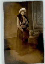 Pelzmode 1916 Privatfoto AK
