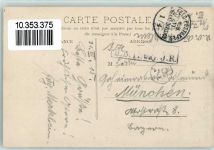 65110 Cauterets 1915 - Feldpost WK I C`VI. Infant-Division