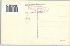 Hocheck Schutzhaus Foto AK Hüttenstempel