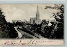 17489 O2200 Greifswald , Hansestadt - 1906 Kath. Kirche Wallpromenade
