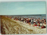 18374 O4241 Zingst , Ostseebad - Strand Strandkörbe