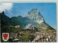 Lamsenjochhütte 1976 - Wappen Hüttenstempel