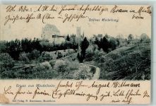 87719 W8948 Mindelheim 1900 - Schloß Mindelburg
