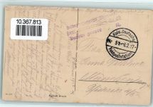 Nr. 519 Stilleben Vergissmeinnicht sign. C. von Sivers Wenau 1917 Künstlerkarte