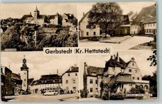 06347 O4272 Gerbstedt Gebrauchsspuren Klosterplatz Marktplatz Klubhaus Fritz Himpel
