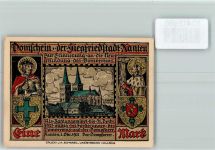 46509 W4232 Xanten - Notgeld Scherenschnitt