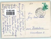 49525 W4540 Lengerich , Westf - Springbrunnen Rathausplatz Stadtsparkasse