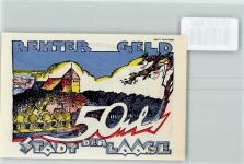 18299 O2603 Laage - Notgeld Bauer