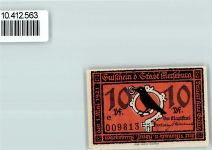 06217 O4200 Merseburg - Notgeld Rabe