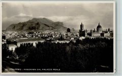 90100 Palermo - Panorama dal Palazzo Reale