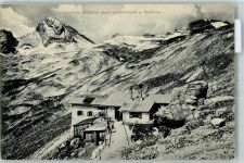 82467 W8100 Knorrhütte 1907 - Plattköpfe Plattferner Hüttenstempel