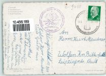 08258 O9659 Markneukirchen - Schwimmbad Gewerbemuseum Ernst-Thälmann-Platz Stempel Museum