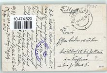 92366 W8431 Hohenfels , Oberpf Gebrauchsspuren
