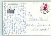 36199 W6442 Rotenburg a d Fulda - Herz- u. Kreislaufzentrum Speisesaal Kegelbahn Schwimmbad Schloß