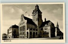 84359 W8346 Simbach a. Inn - Rathaus Oldtimer LKW