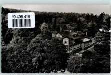 61273 W6393 Saalburg , Taunus, Bahnhof Gebrauchsspuren Landpoststempel über Bad Homburg v. d, Höhe