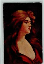 Nr. 904 - Ich denke dein - Frauenschönheit AK Degi Künstlerkarte