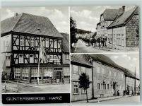06507 O4301 Güntersberge - Jugendherberge Ernst Thälmann Marktstraße Gasthaus Goldener Löwe