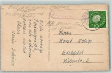 26954 W2890 Nordenham Gebrauchsspuren Landpoststempel
