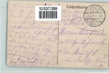 Bazancourt Soldatengräber in Bazancourt AK Kriegsgrab 1915