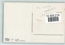 Nr. 1445 von E. Jahn - Wassermühle AK Degi Künstlerkarte