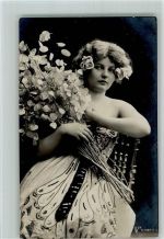 Fotoverlag - Frauenschönheit Serie 1484-5 - Jugendstil GL & Co Foto AK