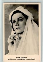 Karin Dahlbom als Constanze in Entführung aus dem Derail Opernsänger 1944