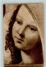 Nr. 176 del Pacchia , Engelskopf AK Kunstwart Postkarte Künstlerkarte