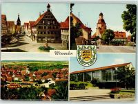 71364 W7057 Winnenden , Württ - Teilansichten der Innenstadt