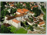 82327 W8132 Tutzing - Krankenhaus der Missions Benediktinerien Luftaufnahme