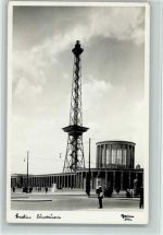 W1000 Berlin Charlottenburg Funkturm AK Funk 1937 Foto AK