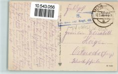 Friedensangebot AK Schützengraben WK I
