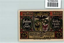 15517 O1240 Fürstenwalde , Spree Lithographie Notgeld , Otto der Faule