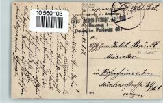 W8899 Hohenwart , Paar Kosterberg mit Taubstummen-Institut Taubheit Gebrauchsspuren