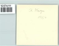 79274 W7811 St. Märgen 1954 Privatfoto KEINE AK Ort handschriftlich Umzug Uniform