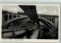W5600 Elberfeld Sonnbornerbrücke Schwebebahn Dakpflokomotive Schwebebahn