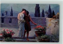 sign Liebscher - Der Liebeskuss - Verlag Rehn 961, gute Erhaltung Römer