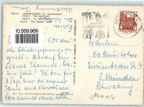 W7570 Baden-Baden Der Goldtisch Roulette AK Casino 1967
