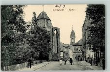 01558 O8280 Großenhain , Sachs 1917 - Ruine