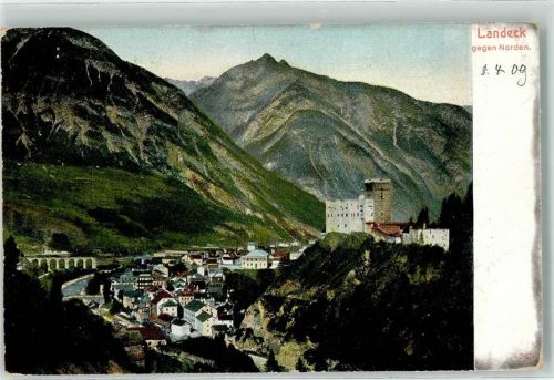 6500 Landeck 1909 - Viadukt Turm