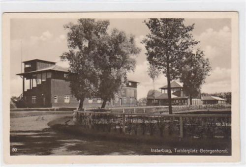 Insterburg Insterburg / Tschernjachowsk. Turnierplatz Georgenhorst ungelaufen Gute Erhaltung.