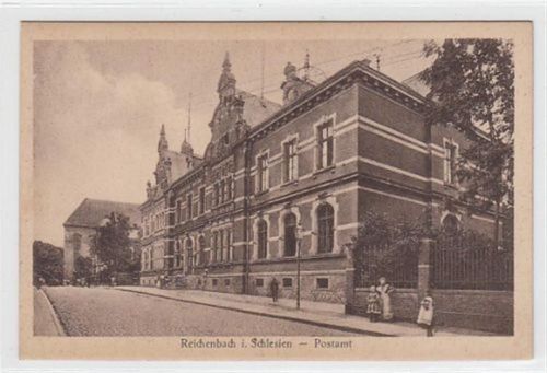 Reichenbach / Dzierzoniów in Schlesien. Postamt ungelaufen Gute Erhaltung.