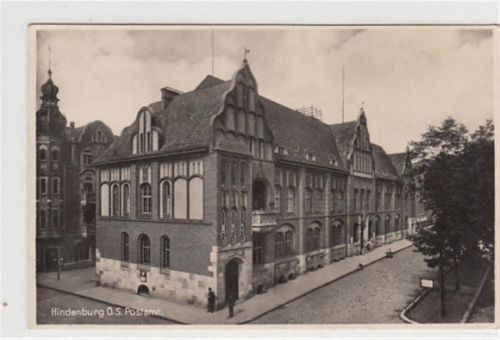 Hindenburg / Zabrze in Oberschlesien. Postamt ungelaufen Gute Erhaltung.