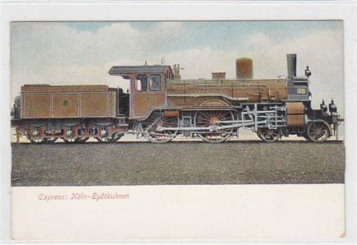 Ebenrode Express: Köln - Eydkuhnen / Tschernyschewskoje - Kreis Ebenrode / Nesterow ungelaufen Gute Erhaltung.