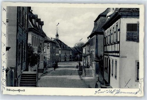 Wiesentheid Straßenansicht